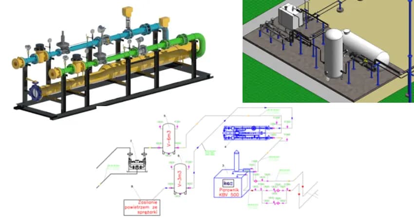 gas installation